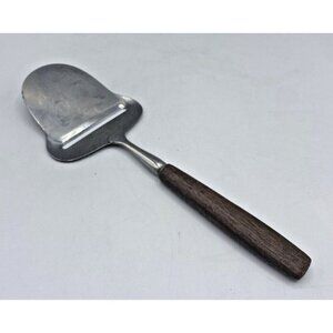 Vintage Spar MCM Cheese Plane Slicer Wooden Handle Stainless Steel 18/8 Norway